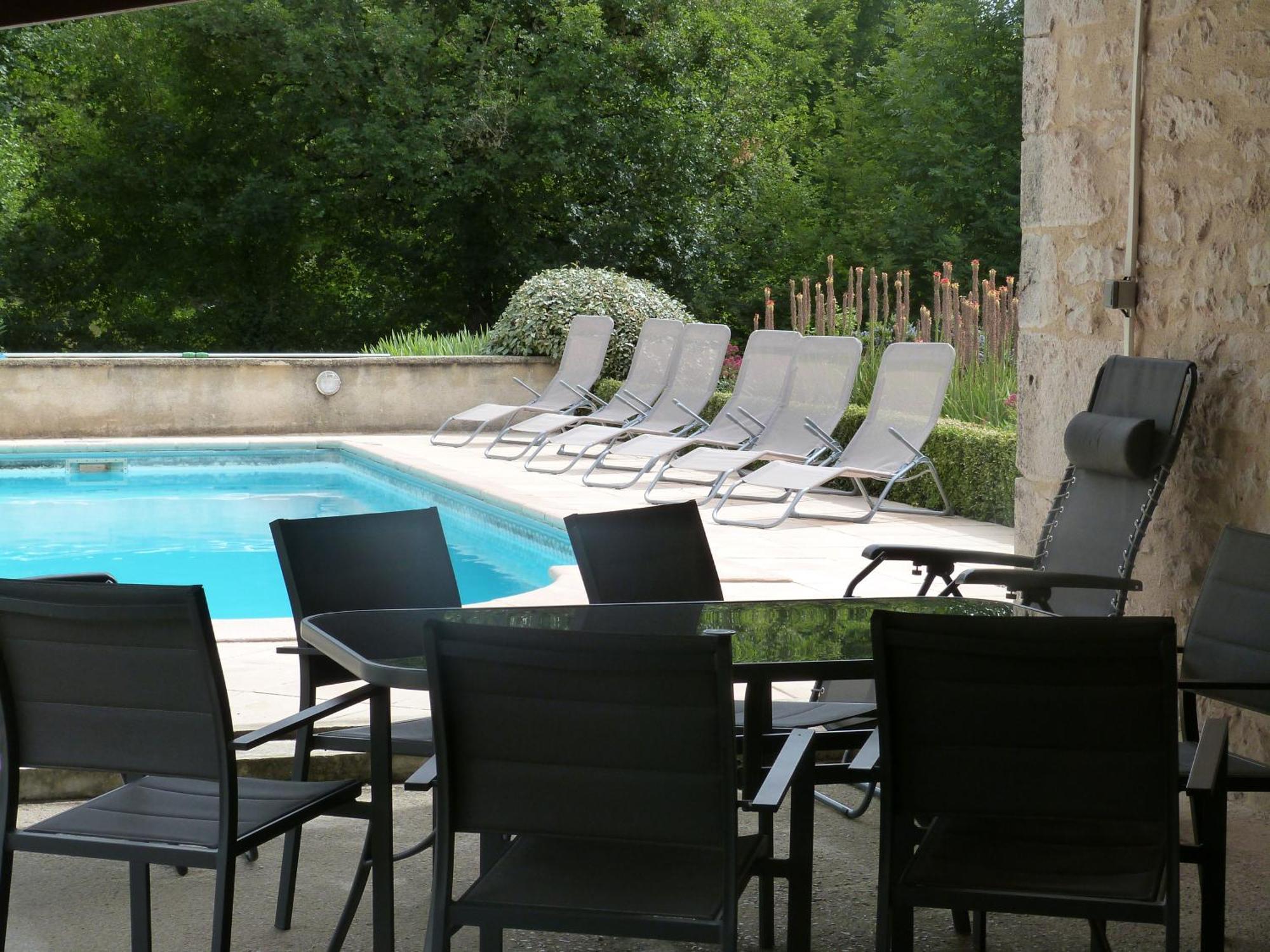 Gite Avec Piscine Proche De St Cirq Lapopie Berganty Esterno foto